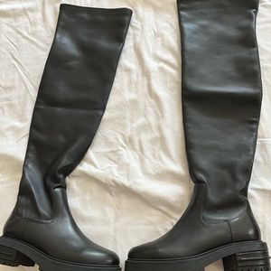 Dior over the knee boots, super soft leather, size 39 like new